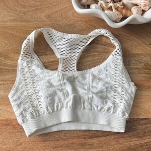 White Nikibiki Sports Bra